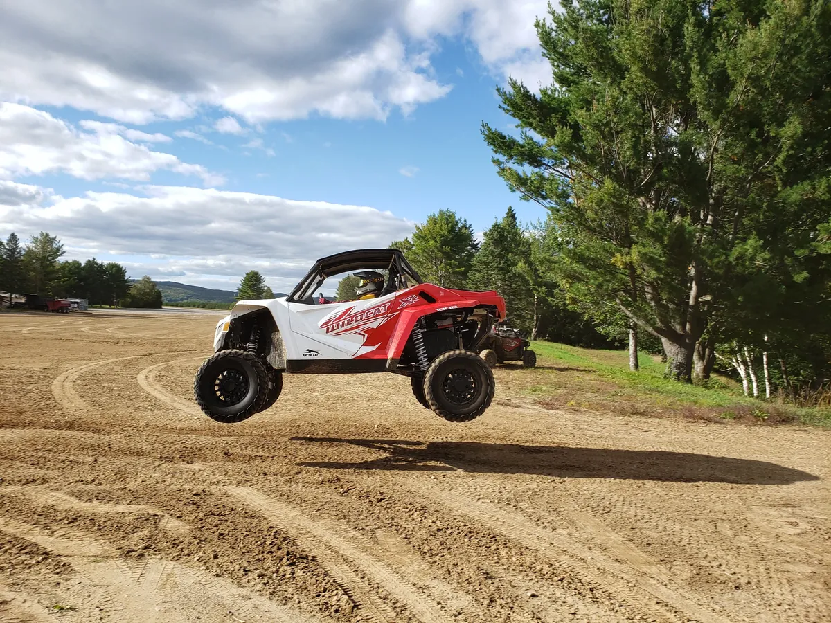 Arctic Cat Wildcat XX — plein vol — photo Patrice Rivest, GRIP365