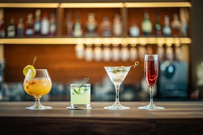 Cocktails au bar de l'Hôtel-Musée Premières Nations de Wendake